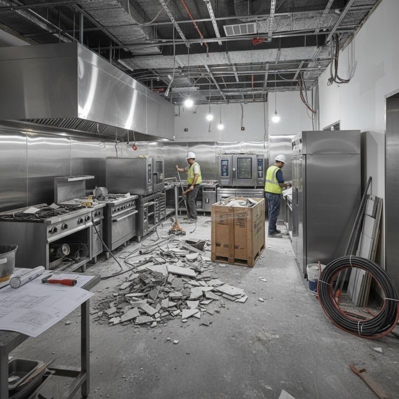 Restaurant Kitchen Remodeling